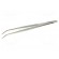 Tweezers | 150mm | for precision works | Blades: curved image 1