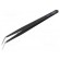 Tweezers | 155mm | for precision works | Blades: curved image 1