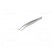 Tweezers | 160mm | universal | Blades: curved | Blade tip shape: sharp image 2