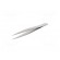 Tweezers | 90mm | for precision works | Blade tip shape: sharp paveikslėlis 2