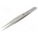 Tweezers | 90mm | for precision works | Blades: straight | max.925°C фото 1