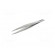 Tweezers | Tweezers len: 125mm | universal | Blade tip shape: flat image 2