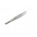 Tweezers | Tweezers len: 125mm | universal | Blade tip shape: flat image 6