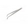 Tweezers | Tweezers len: 155mm | Blades: curved | Tipwidth: 2mm image 2