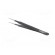Tweezers | Blade tip shape: rounded | Tweezers len: 120mm | ESD фото 4