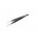 Tweezers | Blade tip shape: rounded | Tweezers len: 120mm | ESD фото 2