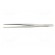 Tweezers | Blade tip shape: rounded | Tweezers len: 145mm image 3