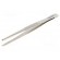 Tweezers | Blade tip shape: rounded | Tweezers len: 145mm image 1