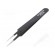 Tweezers | Blade tip shape: sharp | Tweezers len: 113mm | ESD image 1