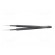 Tweezers | Blade tip shape: sharp | Tweezers len: 113mm | ESD image 3