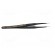 Tweezers | non-magnetic | Blade tip shape: flat | SMD | Blades: curved фото 7