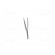 Tweezers | non-magnetic | Tip width: 2mm | Blade tip shape: rounded фото 5