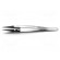 Tweezers | strong construction | Blades: straight,narrow | ESD image 1