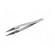 Tweezers | strong construction | Blades: straight,narrow | ESD фото 2