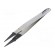 Tweezers | Tip width: 0.4mm | Blade tip shape: sharp | ESD image 1