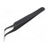 Tweezers | Tip width: 0.5mm | Blade tip shape: sharp | Blades: curved image 1