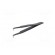 Tweezers | Tip width: 0.5mm | Blade tip shape: sharp | Blades: curved фото 2