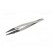Tweezers | Tip width: 0.5mm | Blade tip shape: sharp | ESD фото 2