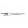 Tweezers | Tip width: 2.3mm | Blade tip shape: squared | ESD image 3