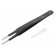 Tweezers | Tweezers len: 123mm | positioning components | ESD фото 1