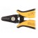 Stripping tool | Øcable: 0.4÷1.3mm | Wire: round | Tool length: 144mm image 2