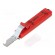 Stripping tool | Øcable: 4÷16mm | Wire: round | Tool length: 165mm image 1