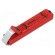 Stripping tool | Øcable: 8÷28mm | Wire: round | Tool length: 130mm image 1