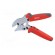 Tool: for crimping | non-insulated terminals фото 7