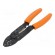 Tool: multifunction wire stripper and crimp tool | Wire: round image 1