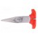 Pliers | insulated,cutting,half-rounded nose | 160mm paveikslėlis 3