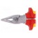 Pliers | insulated,universal,elongated | 145mm | hardened steel image 3