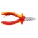 Pliers | insulated,universal,elongated | 145mm | hardened steel image 10