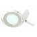 Desktop magnifier with backlight | Mag: 12dpt,3dpt | 5W | Plug: EU image 2