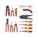 Kit: for assembly work | for electricians | case | 14pcs. image 2
