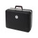 Case | tool case | with wheels | black | X-ABS | Silver King-size Roll image 1