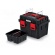 Box | tool case | black | polymer | HEAVY | 445x360x337mm | 25kg image 2