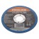 Cutting wheel | Ø: 115mm | Øhole: 22mm | Disc thick: 1mm | steel image 1
