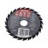 Cutting wheel | Ø: 115mm | with rasp | Ømount.hole: 22.2mm image 1
