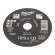 Cutting wheel | Ø: 125mm | Øhole: 22.23mm | Disc thick: 1mm image 1
