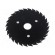 Cutting wheel | Ø: 125mm | with rasp | Ømount.hole: 22.2mm paveikslėlis 2