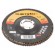 Flap grinding wheels | Ø: 125mm | Øhole: 22.23mm | Granularity: 40 image 1