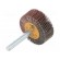 Wheel | Granularity: 120 | Mounting: rod 6mm | with lever | Ø40x15mm paveikslėlis 2