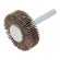 Wheel | Granularity: 60 | Mounting: rod 6mm | with lever | Ø40x10mm image 1