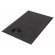 Floor mat | ESD | L: 0.9m | W: 0.6m | Thk: 14mm | polyurethane | black image 1