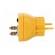 Earthing plug | ESD | Features: M5 screw x2 | 1MΩ | Plug: EU image 3