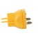 Earthing plug | ESD | Features: M5 screw x2 | 1MΩ | Plug: EU image 7