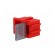 Bin | ESD | 16x12x15mm | ABS,copolymer styrene | red,transparent image 2