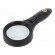 Tool: hand magnifier | ESD | Mag: x2.25 | Illumin: LED,UV LED | Ø60mm image 1