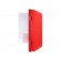 Container: compartment box | 290x185x46mm | red | polypropylene фото 3