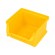 Container: workshop | yellow | plastic | H: 60mm | W: 102mm | D: 100mm фото 1